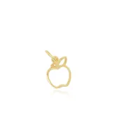 The Lovery Mini Gold Apple Charm 14K Gold