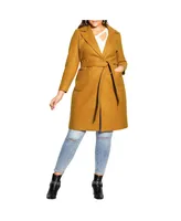 City Chic Plus Abigail Coat