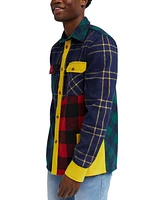 Reason Men's Panel Long Sleeves Overshirt