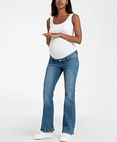 Seraphine Women's Maternity Cotton Bootcut Jeans