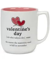 Certified International Valentine's Day Mugs, Set of 4