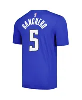 Men's Jordan Paolo Banchero Blue Orlando Magic 2022/23 Statement Edition Name and Number T-shirt