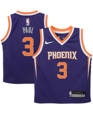 Preschool Boys and Girls Nike Chris Paul Purple Phoenix Suns 2021/22 Replica Jersey - Icon Edition