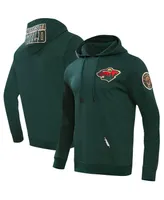 Men's Pro Standard Green Minnesota Wild Classic Pullover Hoodie