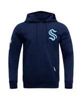 Men's Pro Standard Navy Seattle Kraken Classic Pullover Hoodie