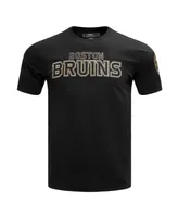 Men's Pro Standard Black Boston Bruins Wordmark T-shirt