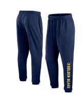 Men's Fanatics Navy Cal Bears Chop Block Fleece Sweatpants