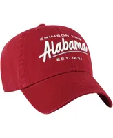 Women's '47 Brand Crimson Alabama Crimson Tide Sidney Clean Up Adjustable Hat