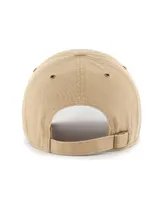 Men's '47 Brand Khaki Buffalo Bills Overton Clean Up Adjustable Hat