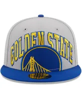 Men's New Era Gray, Royal Golden State Warriors Tip-Off Two-Tone 59FIFTY Fitted Hat