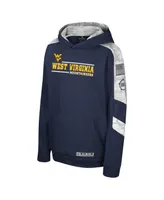 Big Boys Colosseum Navy West Virginia Mountaineers Oht Military-Inspired Appreciation Cyclone Digital Camo Pullover Hoodie
