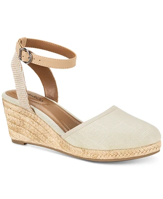 Style & Co Women's Mailena Wedge Espadrille Sandals, Created for Macy's