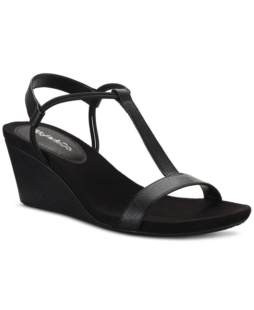 Style & Co Women's Mulan Wedge Sandals, Created for Macy's