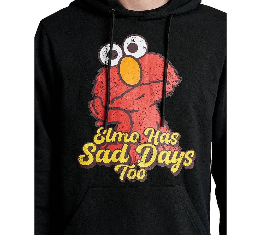 Kenneth Cole X Sesame Street Men's Slim Fit Elmo Hoodie