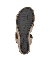 White Mountain Women's Prezo Footbed Wedge Sandals