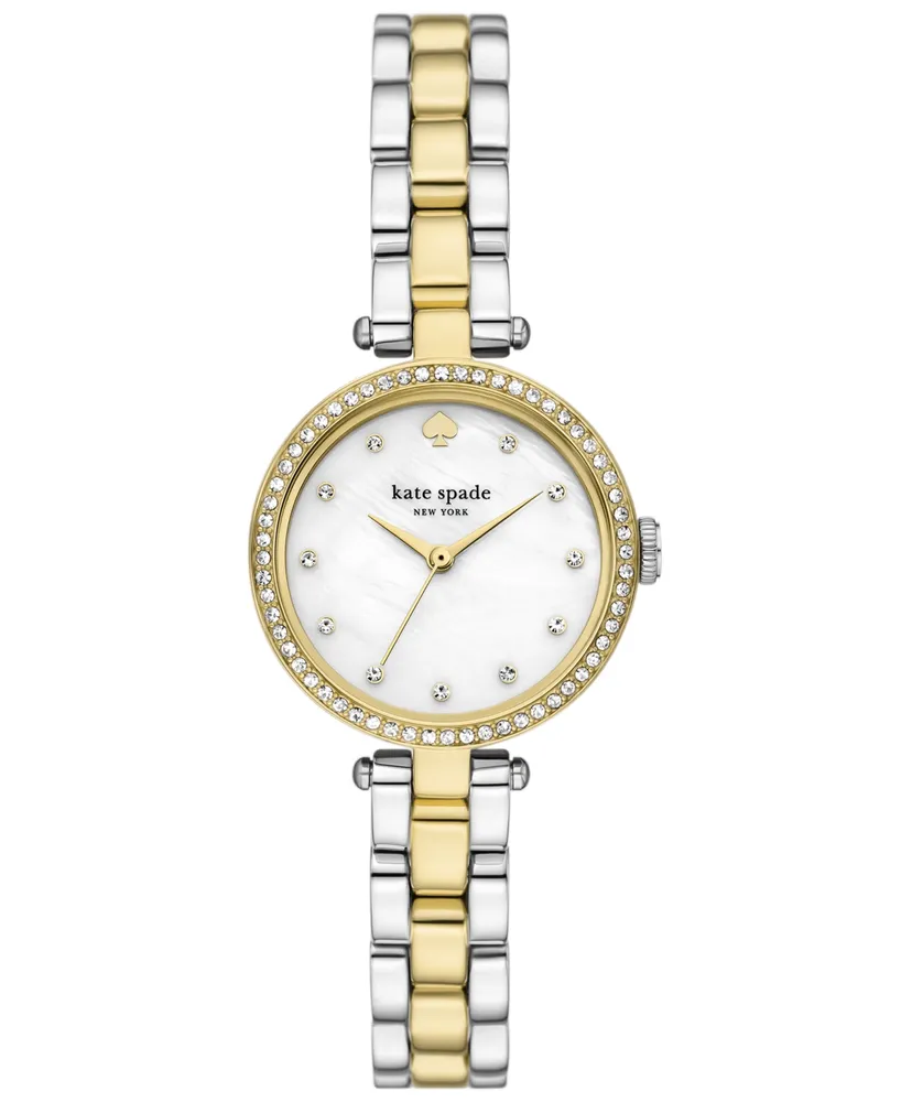 kate spade new york Women's Holland Three Hand Two-Tone Stainless Steel Watch 28mm - Two