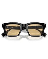 Burberry Men's Low Bridge Fit Sunglasses BE4403F