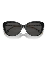 Burberry Women's Low Bridge Fit Sunglasses BE4407F