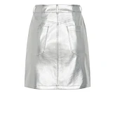 City Chic Women's Kendall Faux Leather Skirt