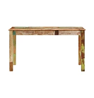 Dining Table Solid Reclaimed Wood 55.1"x27.6"x29.9"