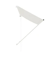 Retractable Awning 98.4"x59.1" Cream