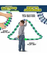 Usa Toys Zero G Space Glow Race Track for Kids- 258pc - Assorted Pre