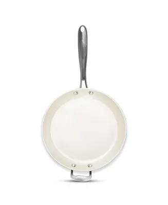 Gotham Steel Natural Collection Ceramic Coating Non-Stick 14" Frying Pan with Helper Handle