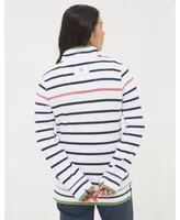 Fat Face Women's Airlie Breton Stripe Sweatshirt