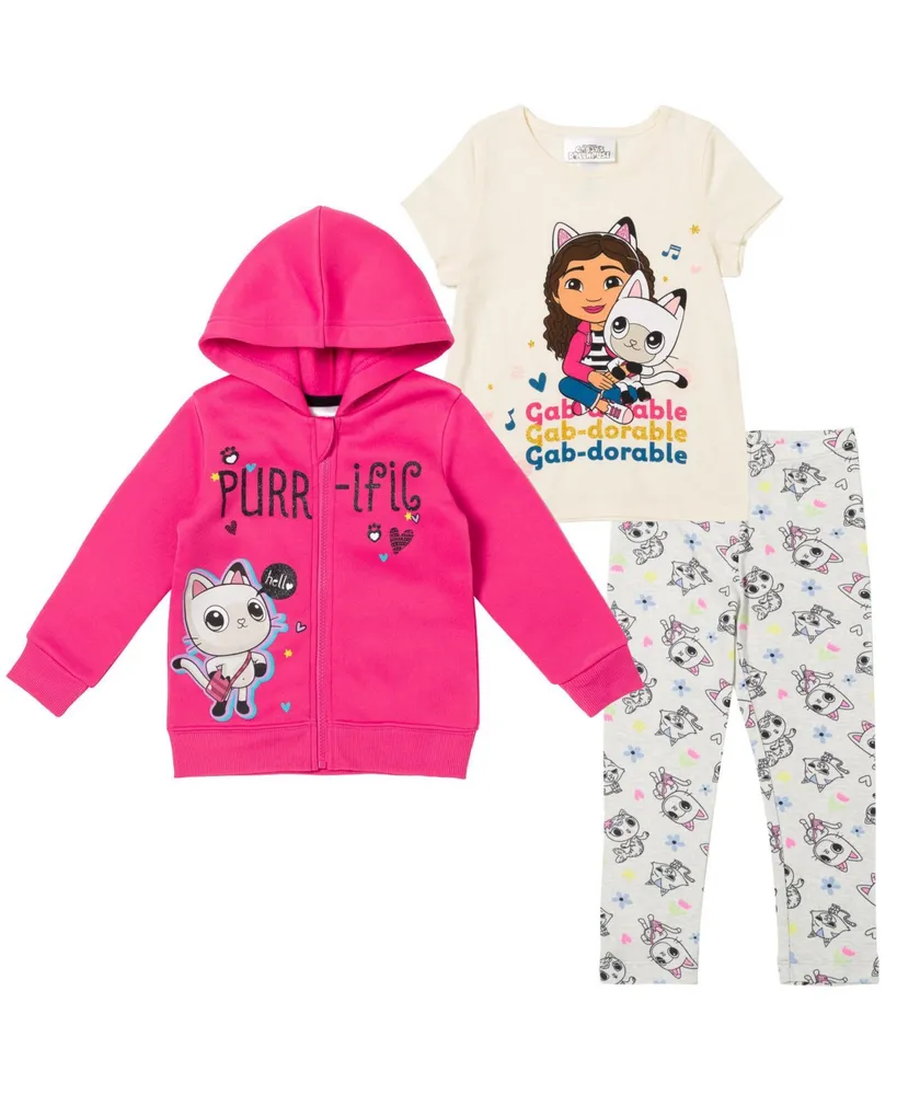 Gabby's Dollhouse Toddler Girl's 2-Piece Long Sleeve Pyjama Set