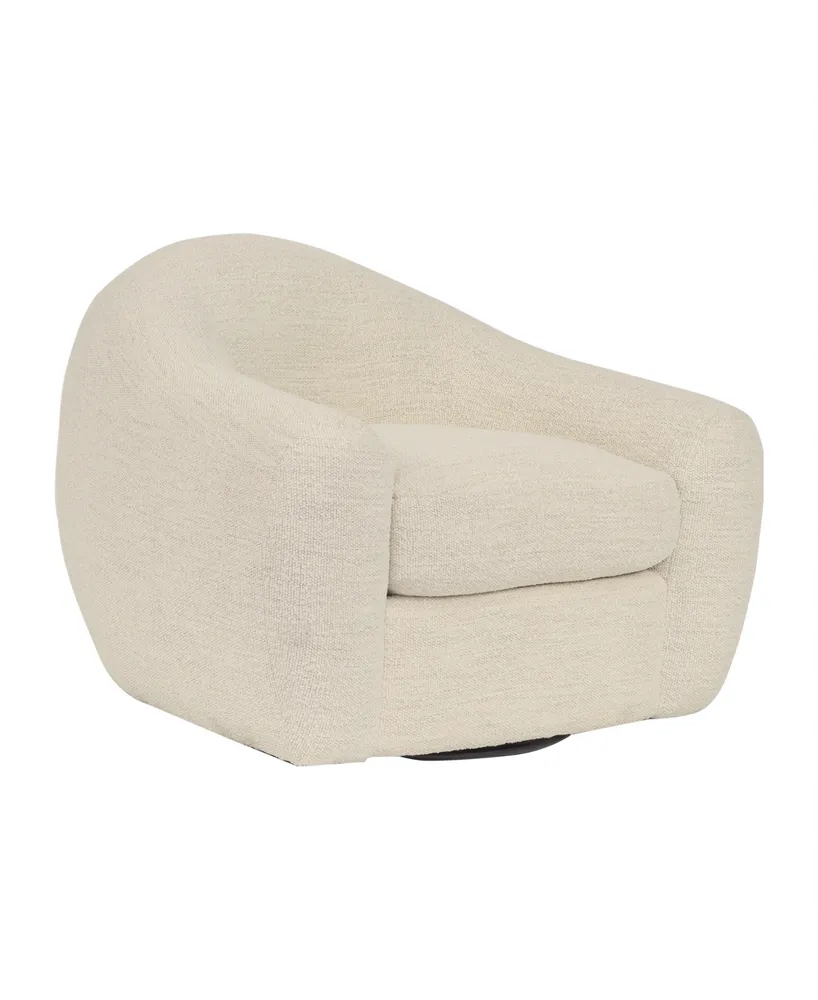 Molly Upholstered Swivel Accent Chair