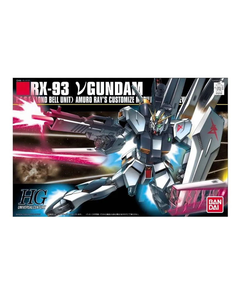 Bandai Universal Century Char's Counterattack Rx-93 Nu Gundam Hg Gundam Model Kit