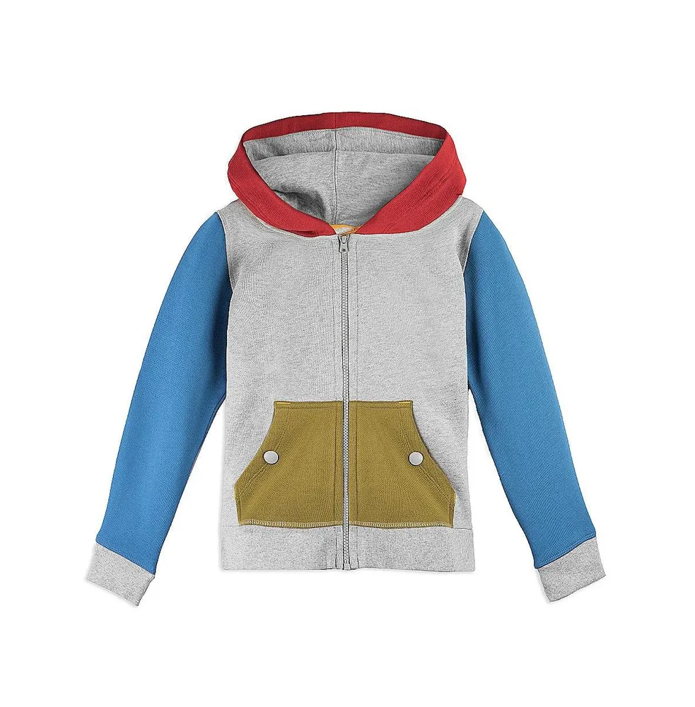 Mightly Kids Kids' Fair Trade Organic Cotton Zip-Up Pocket Hoodie