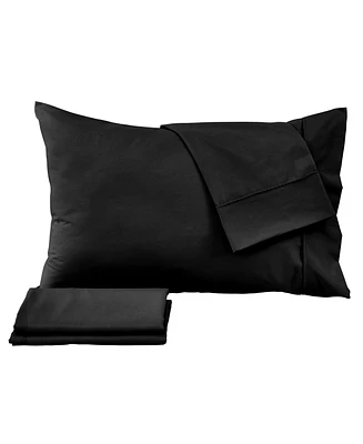 Premium Comforts Solid Microfiber Ultra Soft -Pc. Sheet Set