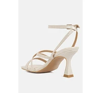 Womens Serling Croc Spool Heel Sandals