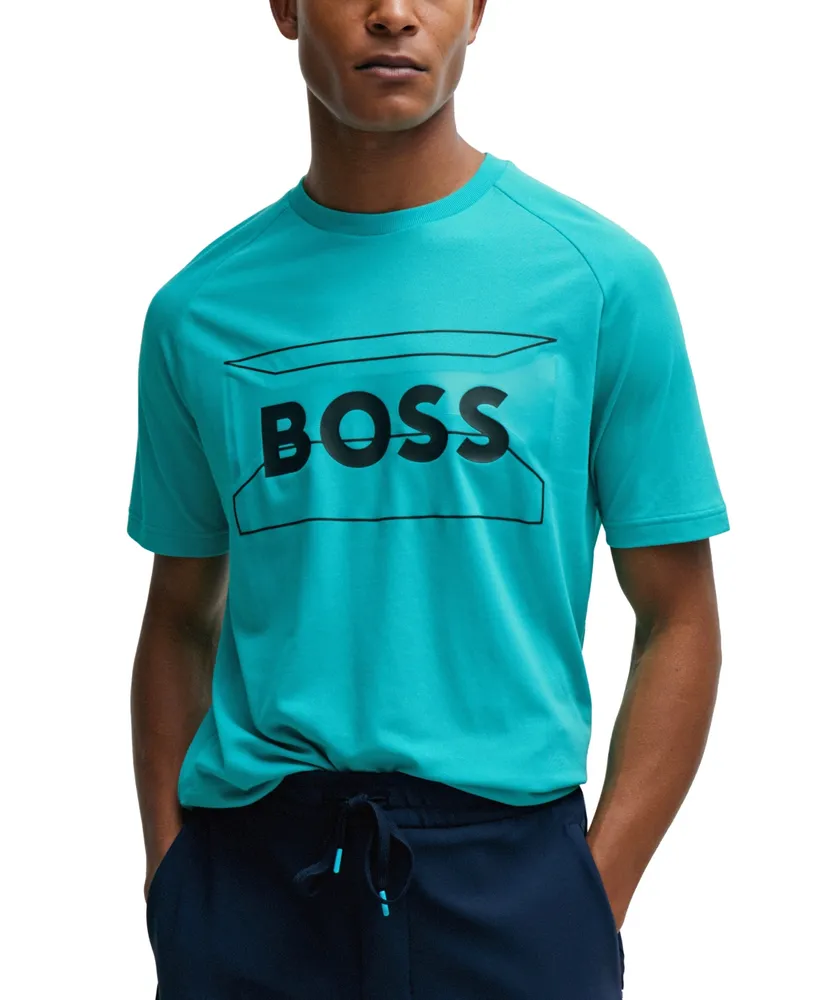 Boss by Hugo Men's Logo Artwork Regular-Fit T-shirt