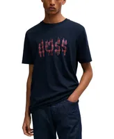Boss by Hugo Men's Seasonal Artwork Regular-Fit T-shirt