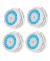 Pursonic Deep Pore Facial Cleansing Brush Head Replacement compatible with Clarisonic 4 Pack