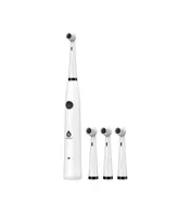 Mario Lopez Usb Rechargeable Electric Toothbrush With 3 Brush Heads