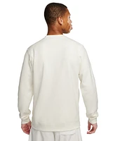 Nike Men's Sportswear Club Fleece Embroidered Logo Sweatshirt