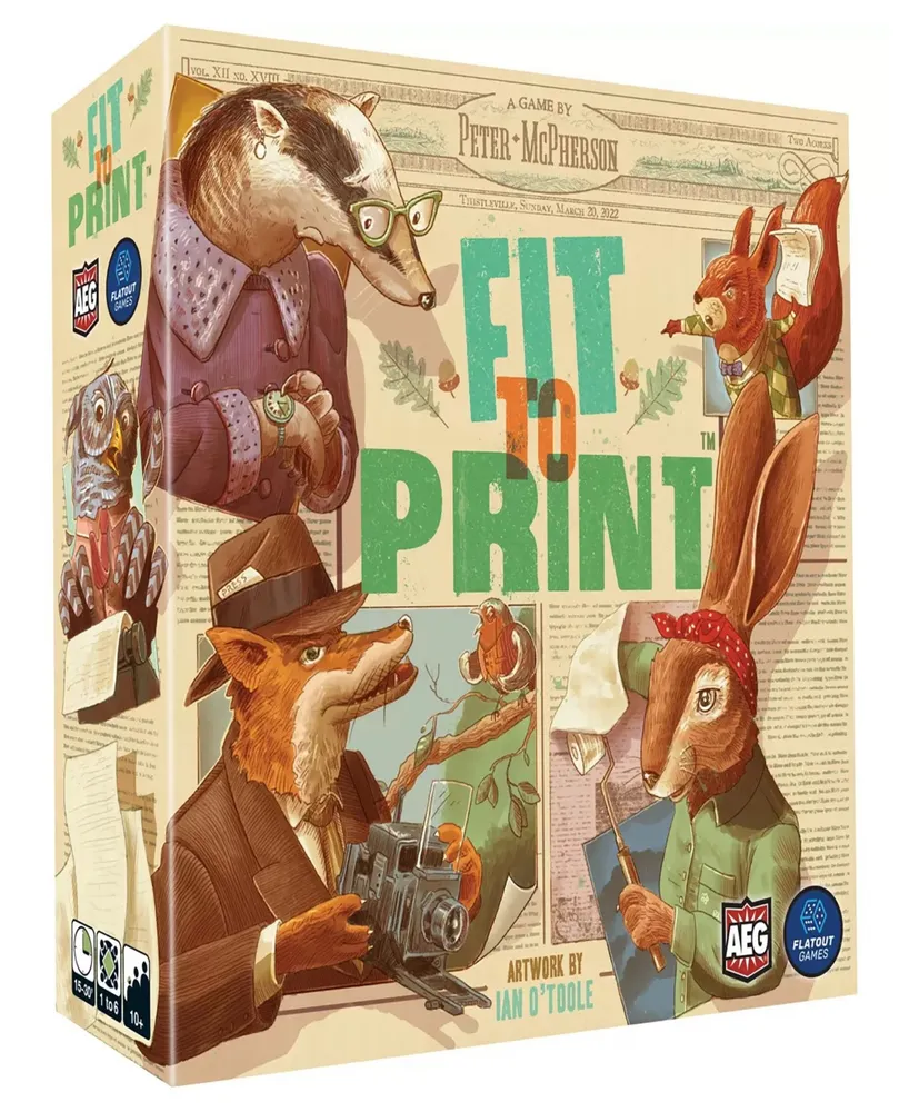 Aeg Fit to Print Board Game