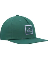 Men's Rvca Green Freeman Snapback Hat