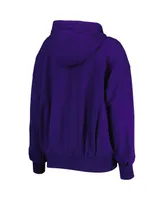 Women's Msx by Michael Strahan Purple Baltimore Ravens Emerson Lightweight Full-Zip Hoodie