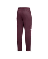 Men's adidas Maroon Texas A&M Aggies 2023 Travel Aeroready Tapered Pants