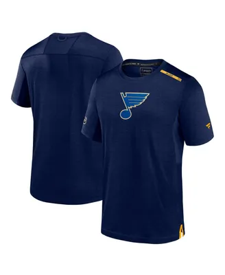 Men's Fanatics Navy St. Louis Blues Authentic Pro Performance T-shirt
