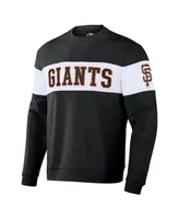 Men's Darius Rucker Collection by Fanatics Black San Francisco Giants Stripe Pullover Sweatshirt