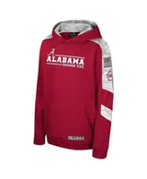 Big Boys Colosseum Crimson Alabama Tide Oht Military-Inspired Appreciation Cyclone Digital Camo Pullover Hoodie