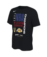 Men's and Women's Nike Black Los Angeles Lakers 2023 Nba In-Season Tournament Champions Locker Room T-shirt