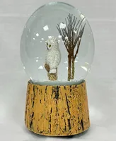 Ashfield & Harkness Snowy Owls Snow Globe