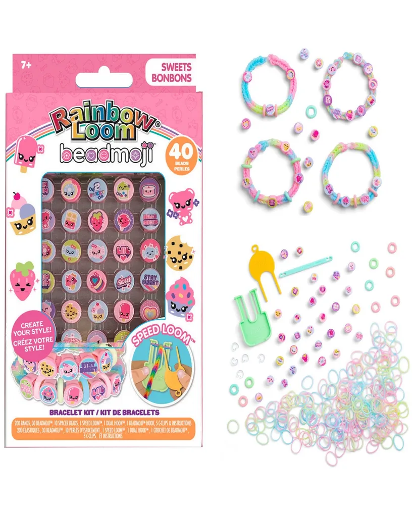 Rainbow Loom Beadmoji Besties, Good Vibes, Sweets, Trendy Bracelet Kits