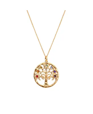 Mindful Alignment - Chakra Tree Of Life Charm Necklace